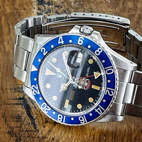 rolex gmt blueberry insert|Rolex 1675 blueberry gmt.